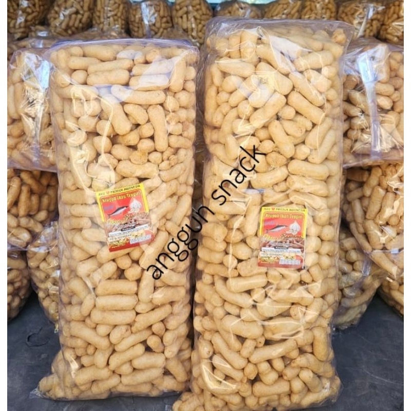 

krupuk ikan tengiri 1kg / amplang krupuk ikan tengiri 1kg