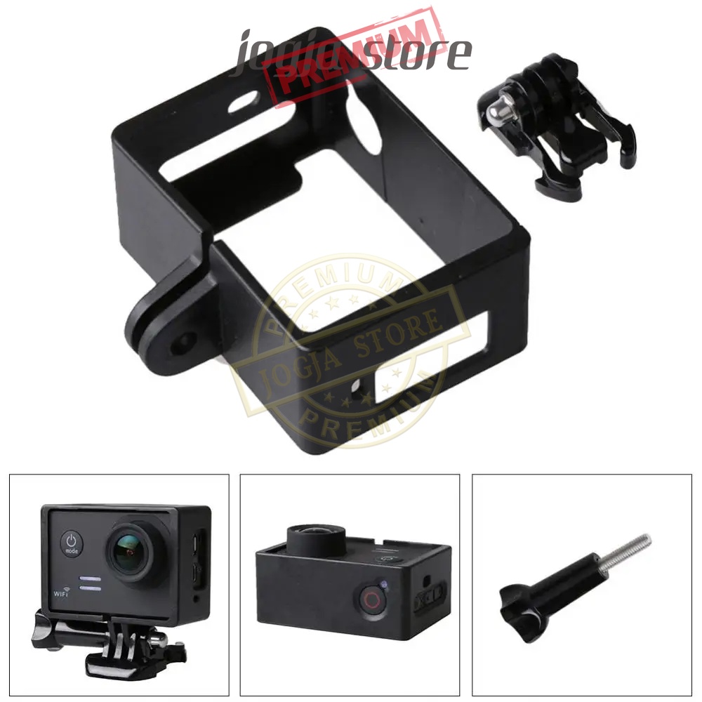 Side Frame Case for SJCAM SJ4000 EKEN H9 H9R Pro Action Camera