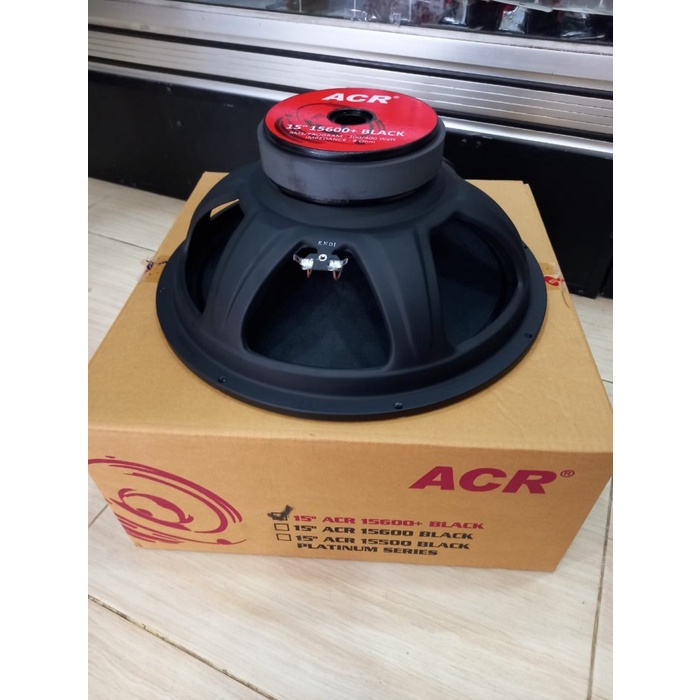 SPEAKER ACR 15600+ BLACK speker acr 15 inch 15600 + black