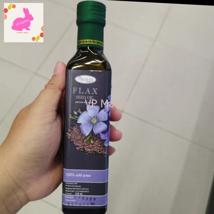 

Rich Oil Flax Speed Oil 250 ml | 100% Cold Press Oil Minyak