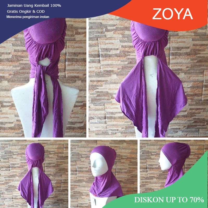 Ciput ninja Cepolya by zoya fashion /ciput cemol_anti pusing