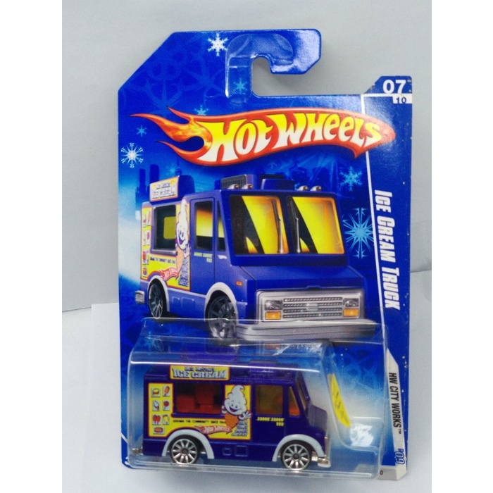 HotWheels ICE CREAM TRUCK OHC-415blkg card sdkt kotor