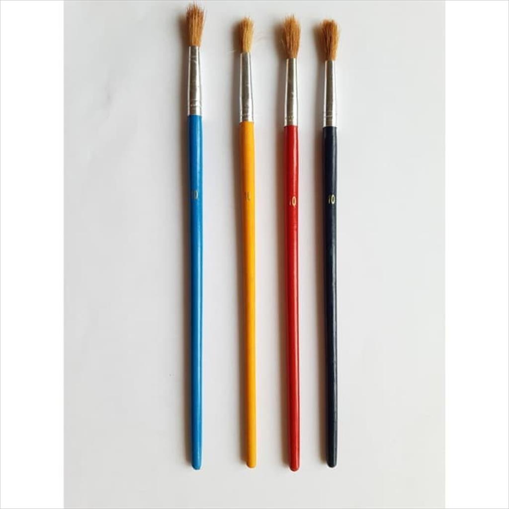 

Brush / Kuas Cat Air WARNA / Cat Minyak / Lukis /GAMBAR Acrylic NO 10 SUJ