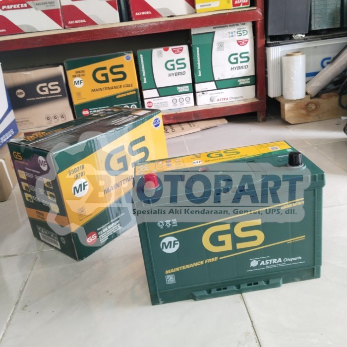 Aki Mobil Kering Colt L300, Kuda Diesel, L200 GS Astra N70 MF 70Ah