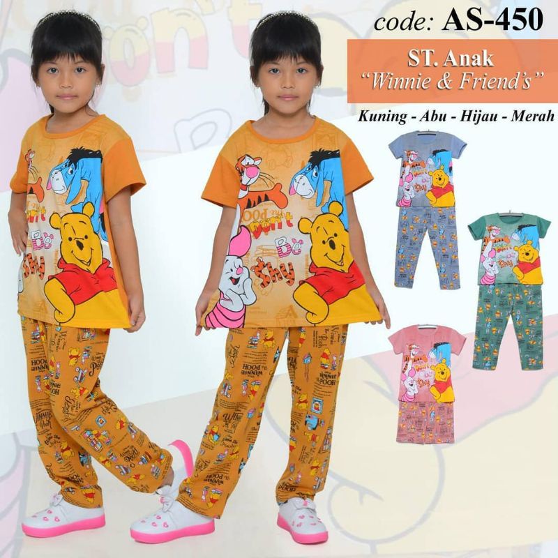 Setelan Babydoll Anak Forever Sweet AS-450