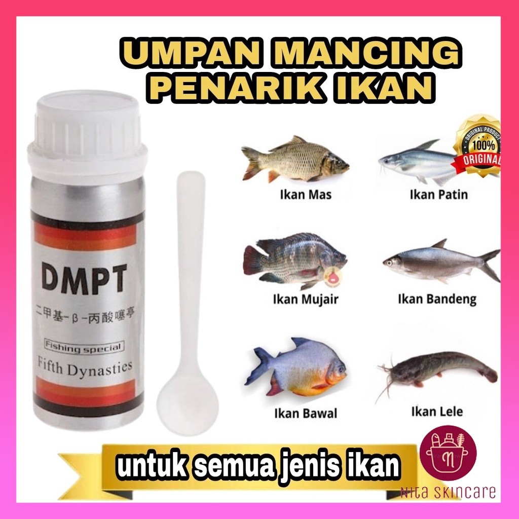 [COD] Umpan Pancing Jitu Penarik Ikan Bubuk Pemancing Mancing Essen Essence Super Adiktif DMPT Stimu