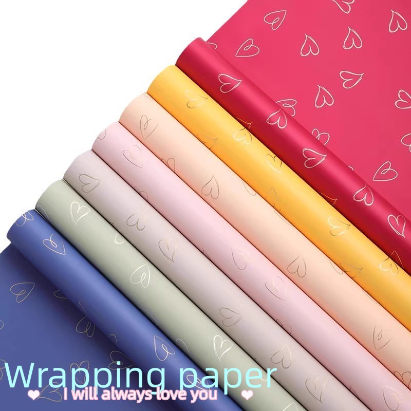 

LOVE CINRA[PER LEMBAR] DUA WARNA/KERTAS FLOWER WRAPPING/ CELLOPHANE EVER KERTAS/ BUKET BUNGA HAND BOUQUET SAYANG