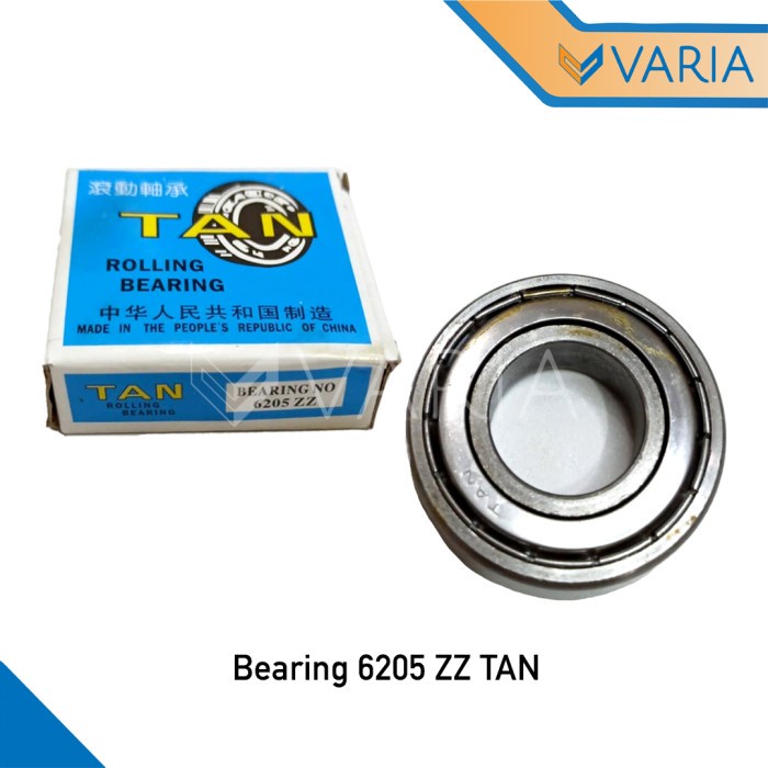 Bearing 6205 ZZ TAN 25 x 52 x 15 mm Laher Low Speed Roda Folding Gate