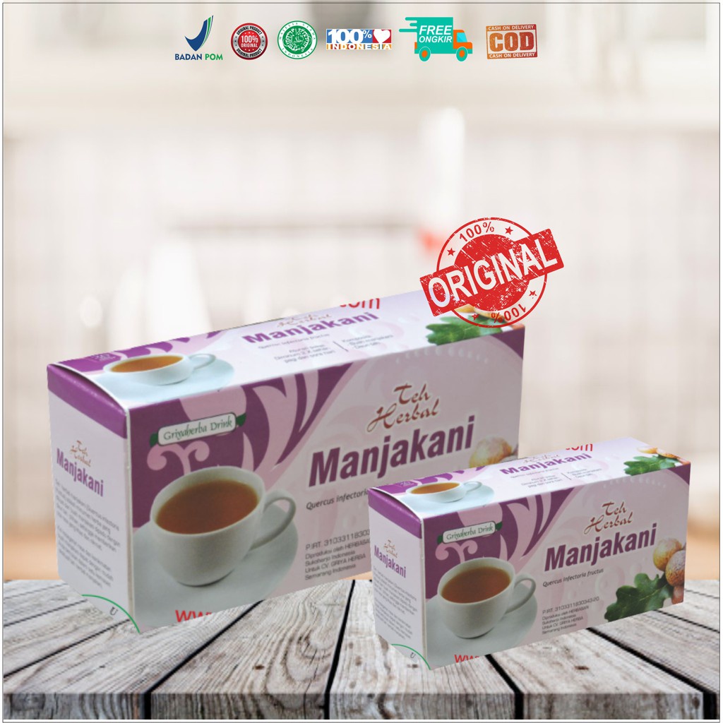 

Obat Keputihan dan Minuman Untuk Wanita Teh Manjakani Griya Herba Original Sudah BPOM dan HALAL MUI Natural Herba