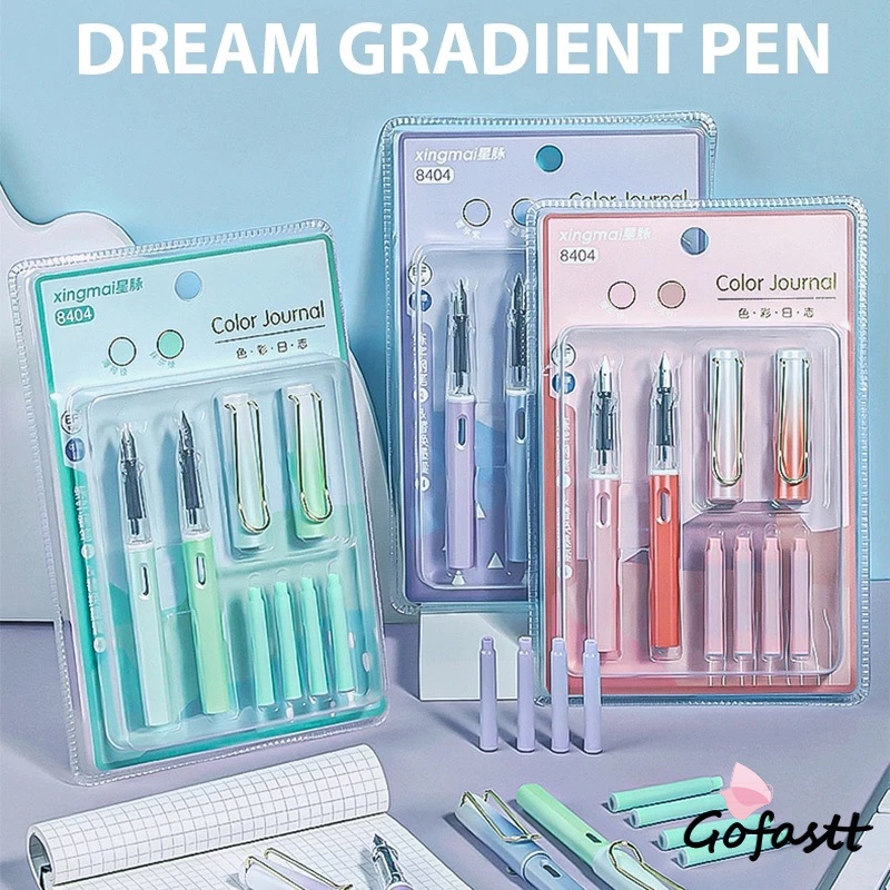 

Pulpen ber warna macaroonuntuk siswa Pulpen dengan kapsul tinta yang dapat diganti Pulpen untuk latihan menulis-G