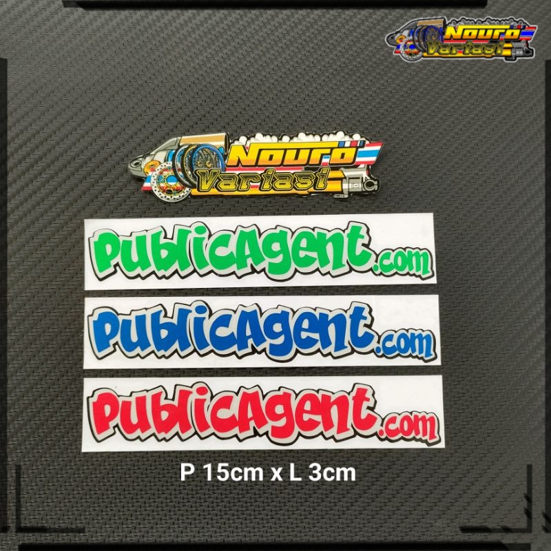 COD Stiker cutting public agent  LIGHT888
