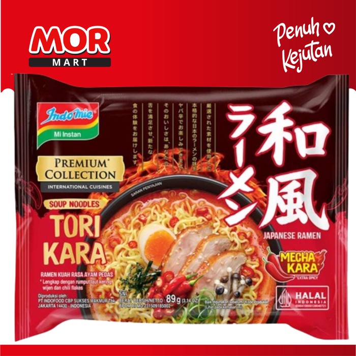 

INDOMIE Premium Rasa Tori Kara 89gr