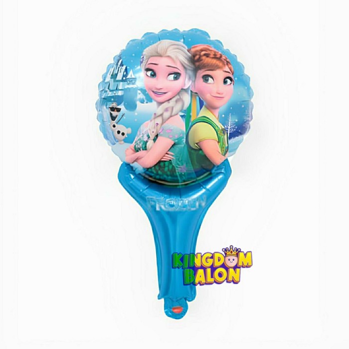 Balon Souvenir Frozen / Balon Pentung Frozen / Balon Tongkat Frozen