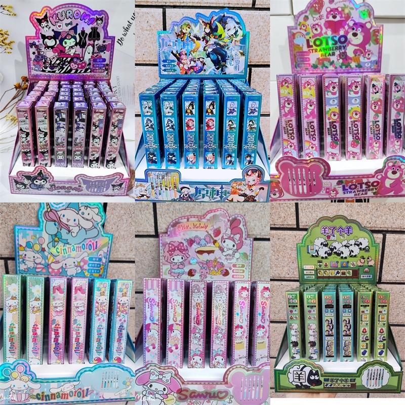 

(Instan) PULPEN SANRIO 0.5MM BALLPOINT PENCINNAMOROLL KUROMI MELODY POM PURIN/PULPEN TEKAN KAWAII LUCU
