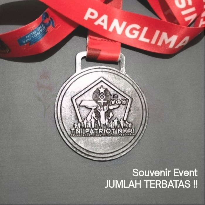 Medali Lomba Lari Panglima TNI Run Finisher Souvenir 2023 5K 10K 21K - 21K