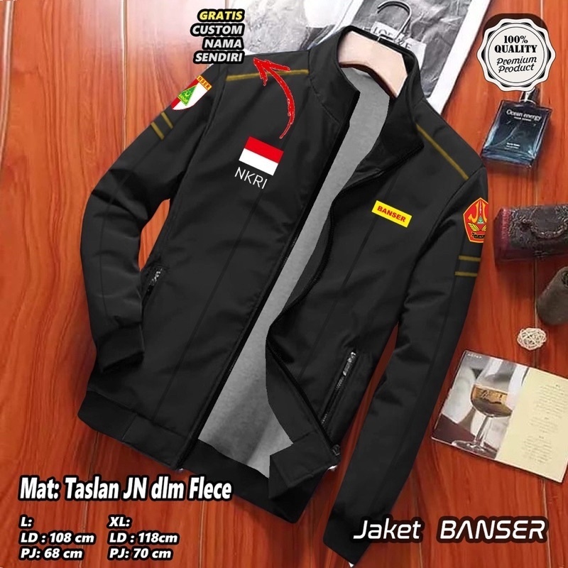 Jaket Banser Nahdlatul Ulama NU Terbaru Keren Bahan Tebal JAKET CUSTOM SABLON