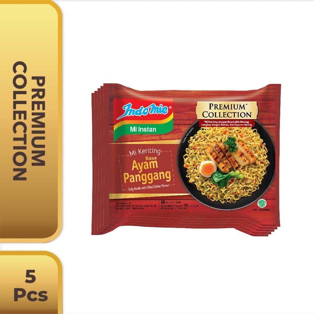 

Indomie Mi Keriting Ayam Panggang 5 Pcs bungkus