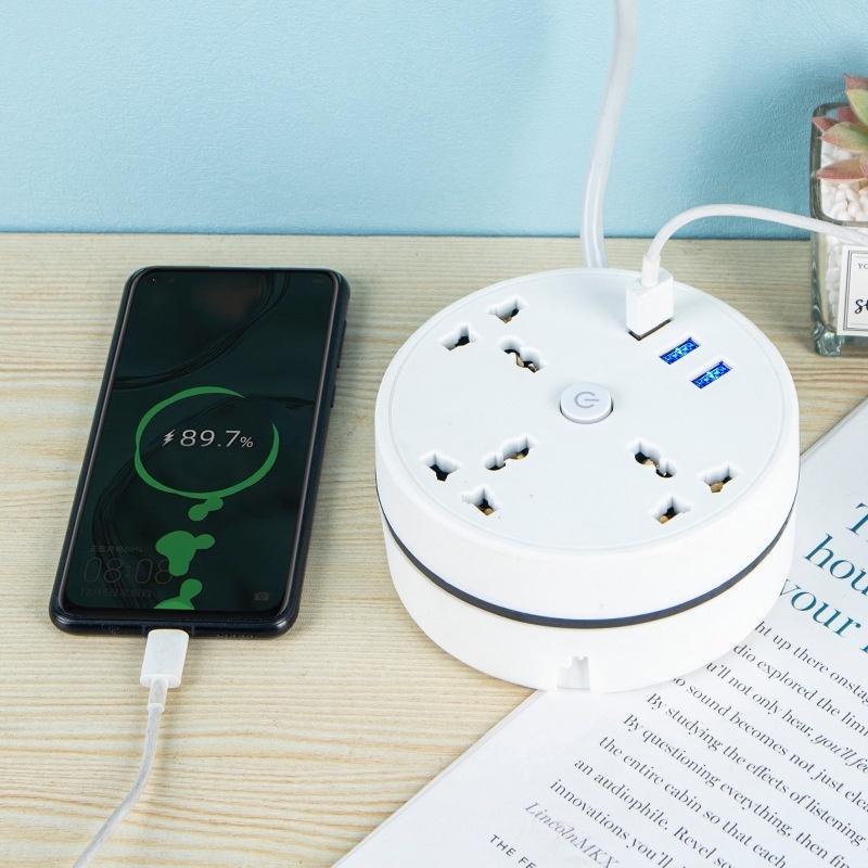 Colokan Listrik USB Smart Power Strip Stop Kontak usb fast charging banyak
