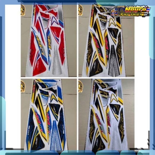Stiker striping  YAMAHA MIO J MIO GT flag THAILAND THAILOOK MOTHAI bagus