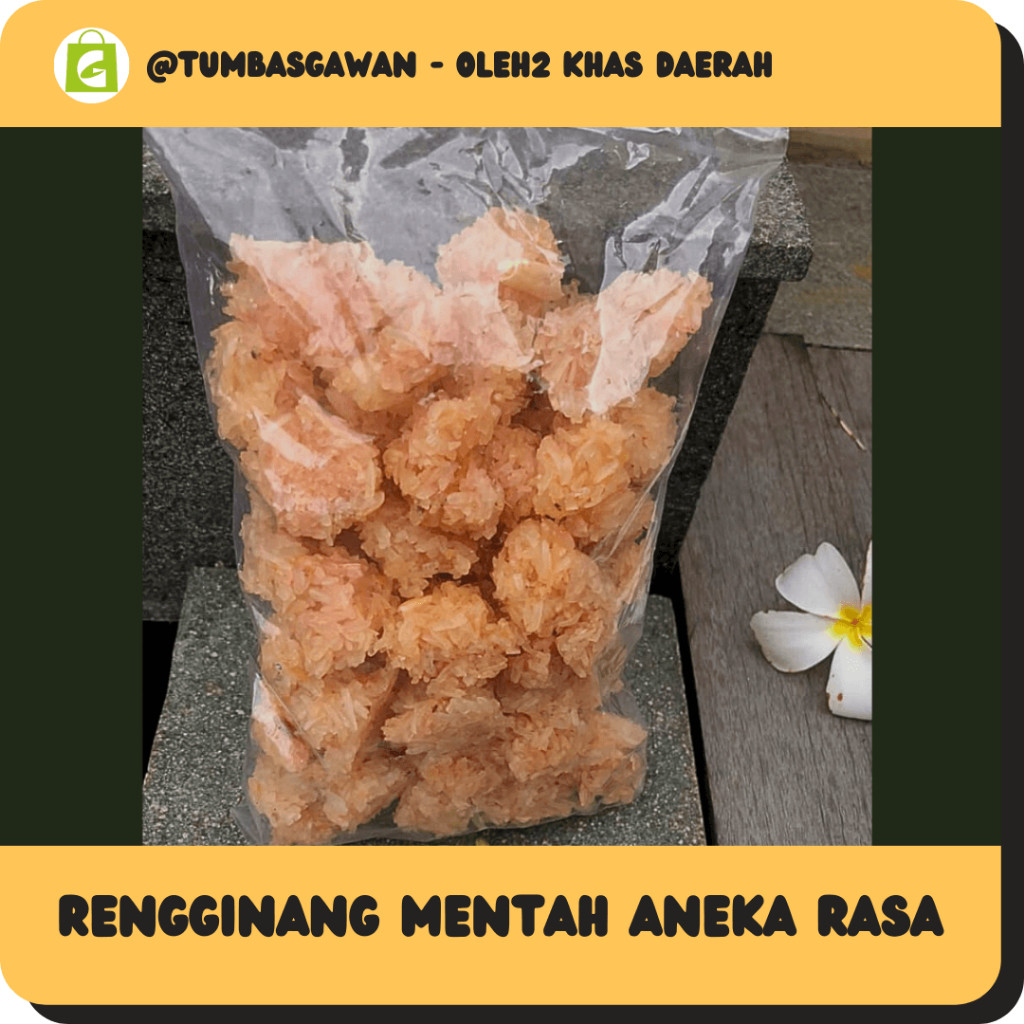 

Rengginang Mentah Aneka Rasa 450 gram