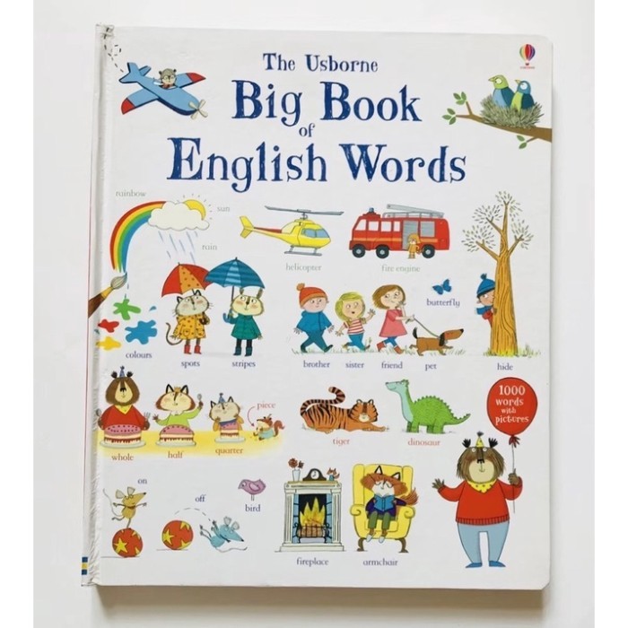 Lilbil usborne big book of English words buku belajar bahasa inggris