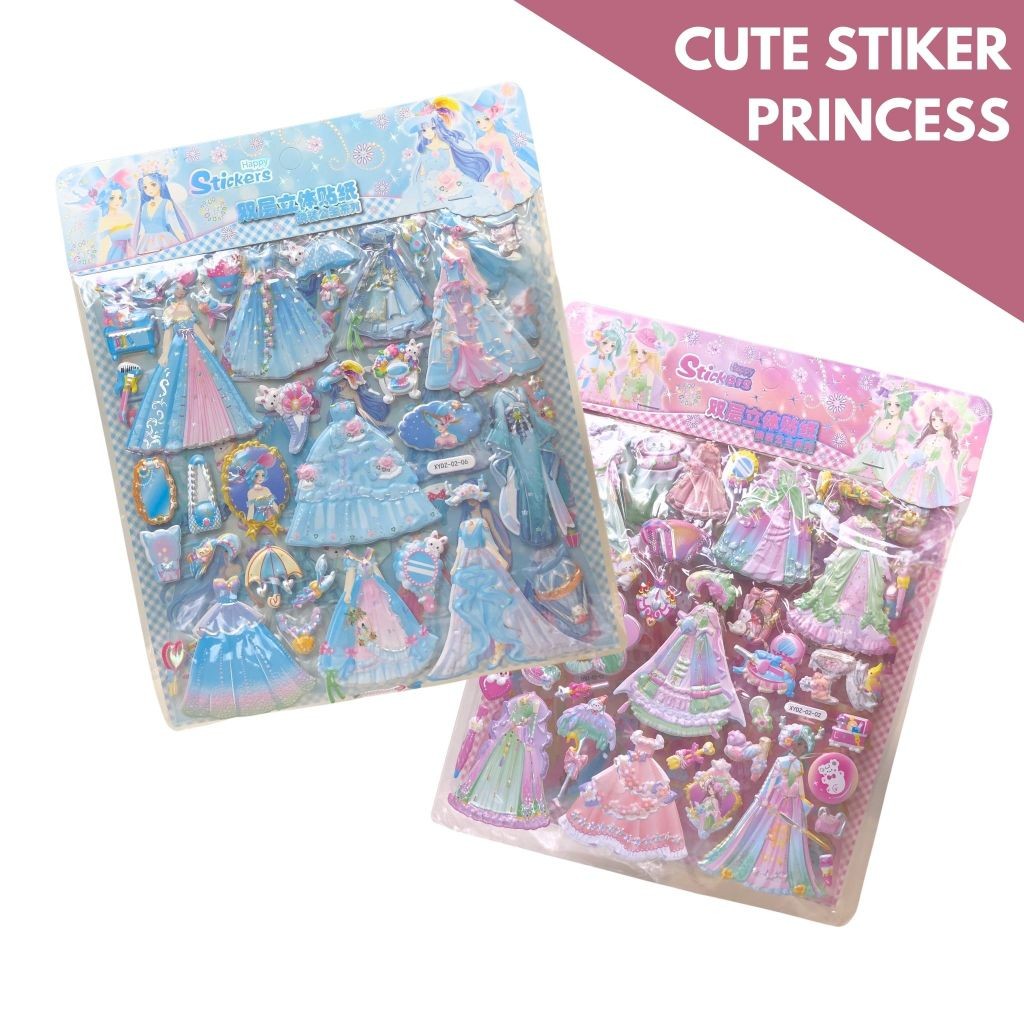 

Sticker Jumbo 3D BP Stiker Timbul Karakter Lucu Stickers Impor #XYDZ Tempelan BP Mainan Anak Murah - MOTIF MIX SHESB