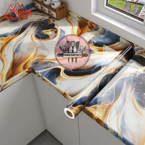 WPP -Sticker Dapur Meja Dinding Lemari Anti Minyak , Air dan Api Uk 60CM*3M /penganti cat /barang ba