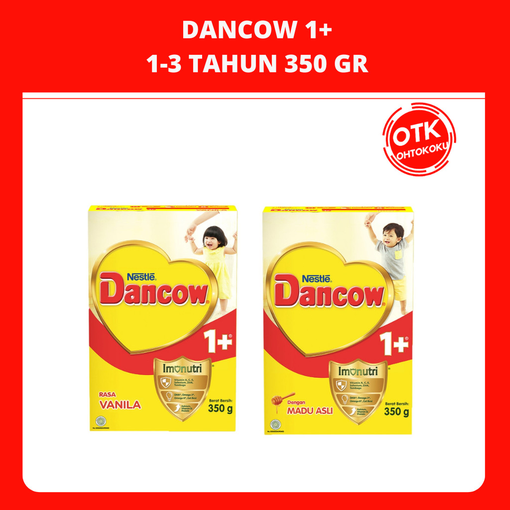 

Nestle Dancow 1+ Susu Pertumbuhan Anak 1-3 Tahun 350 gr