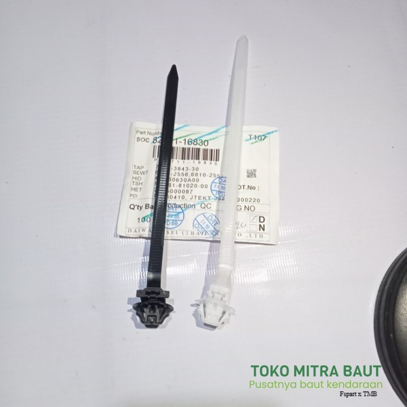 Kleman Tali Ripet Kabel Body Motor Klip Tali Tis Original Tebal Original