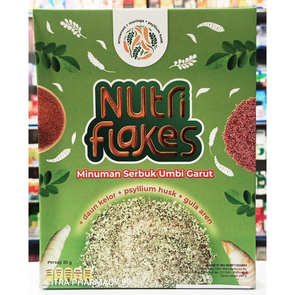 

Nutriflakes 280GR - Mengatasi Maag, Asam Lambung, GERD Dll