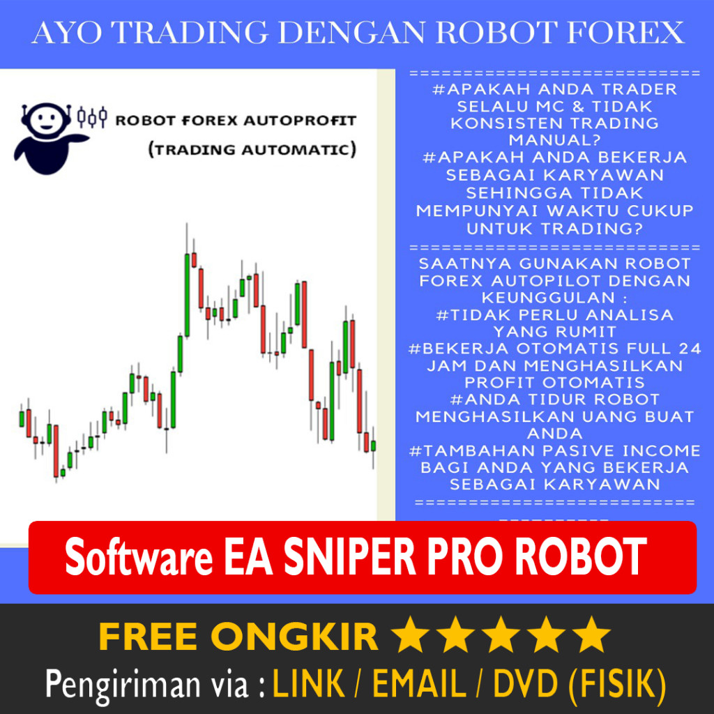 Software EA SNIPER PRO ROBOT FOREX PROFIT KONSISTEN AUTO TRADING Program Aplikasi