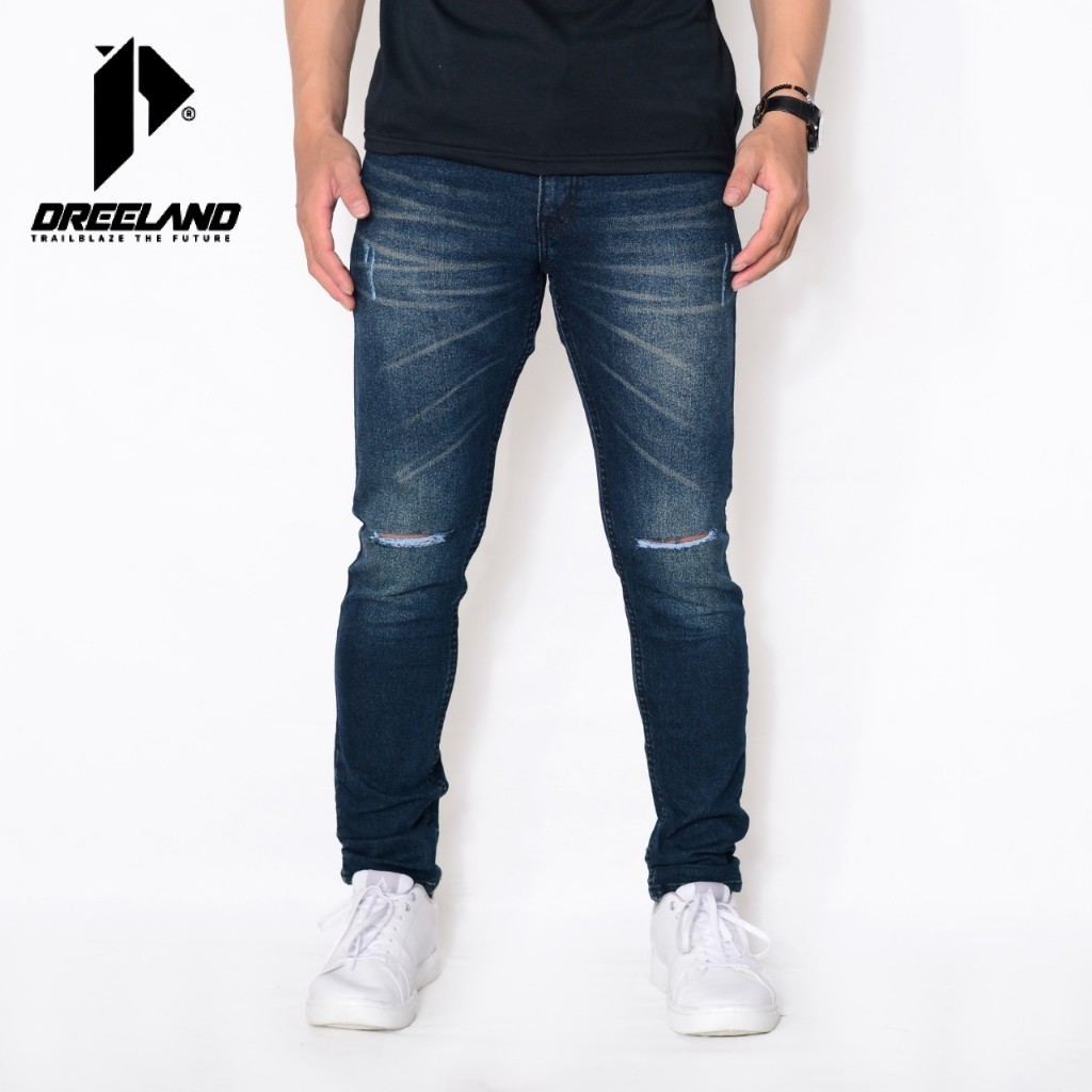 Dreeland Celana Jeans Ripped "Moshi" Biothink