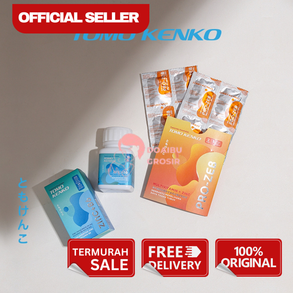 Combo Tomo Kenko Zinc + Vit B6 & Prozeb Sleeve