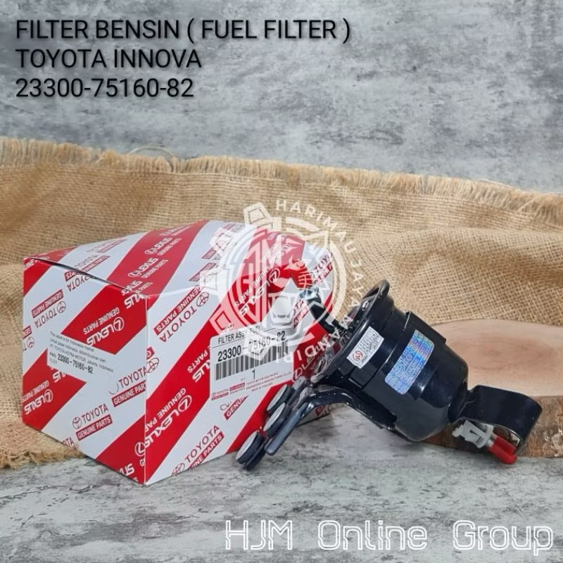 Fuel filter bensin Innova Fortuner Hilux 23300-75160-82