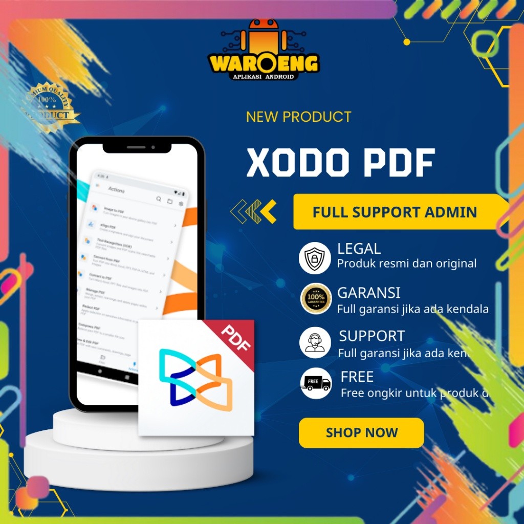 Beli 1 Gratis 1 Xodo PDF Premium No Trial Full Version Lifetime Bergaransi - Solusi PDF All-in-One y