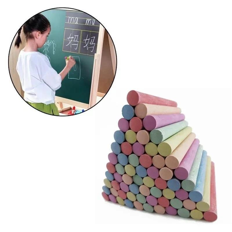 

12 Pcs/Lot Chalk Pen Drawing Chalks for Blackboard 6 Colors Stationary Office School Supplies Teacher Accessories Tizas Escolar