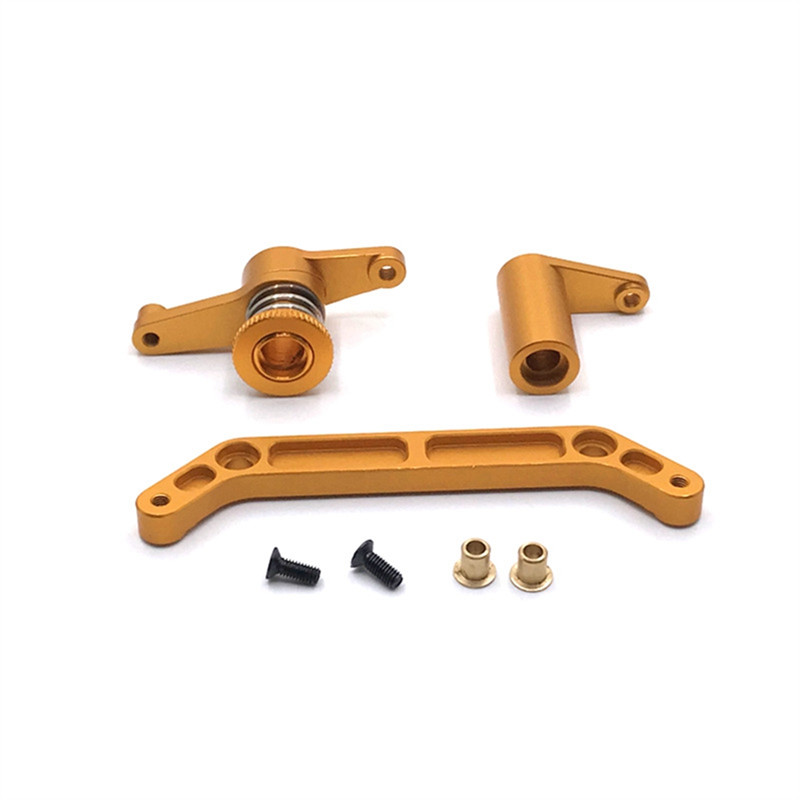 Metal Steering Assembly Steering Bellcrank Set for JLB Racing CHEETAH 11101 21101 J3 Speed 1/10 RC C