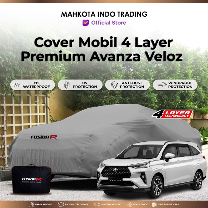 Cover Sarung Mobil AVANZA VELOZ XENIA Fusion R Waterproof No KRISBOW