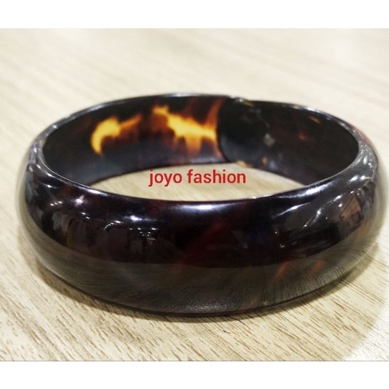 GELANG KULIT KERANG LEBAR TEBAL