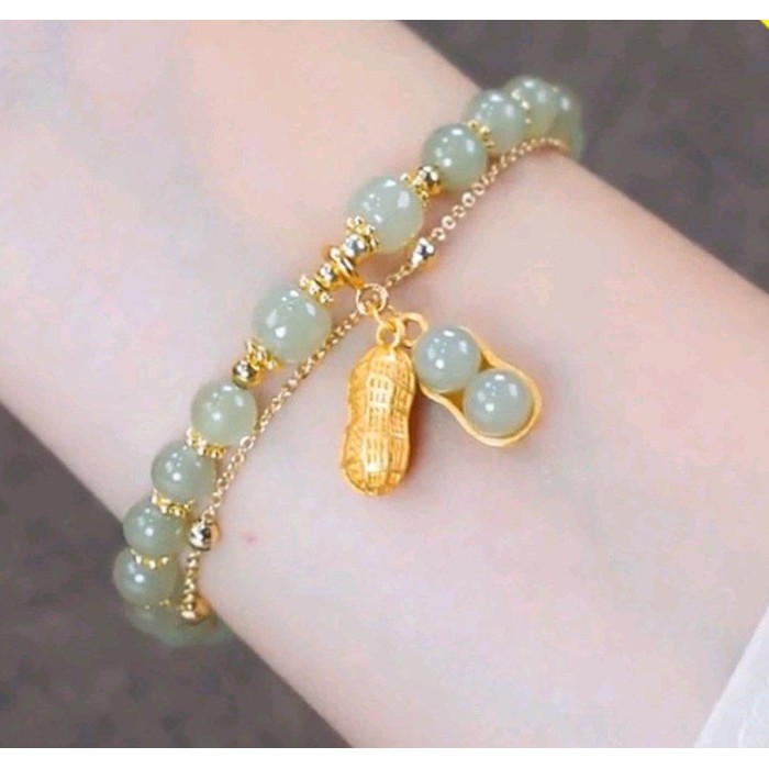 Gelang Liontin Giok original BEST QUALITY | IFN