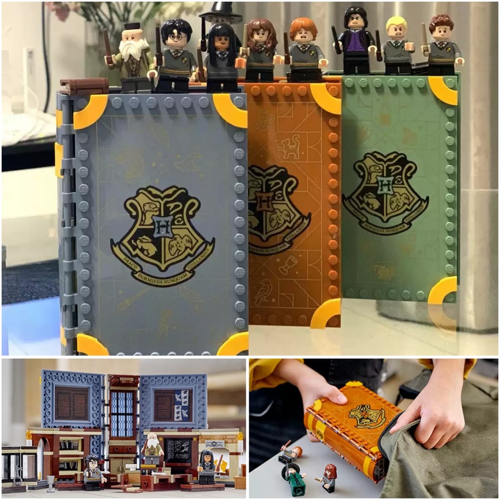 CARAT Harry Potter Book Series / Magical Classroom Book / Book of Brick Magician Hogwarts Moment Ser