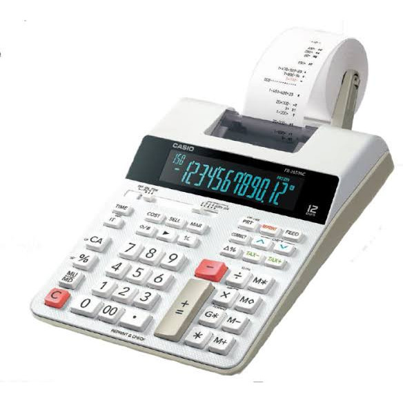 

[CLAUDEMM] Casio FR-2650 RC - Print Kalkulator Struk/Printing Calculator