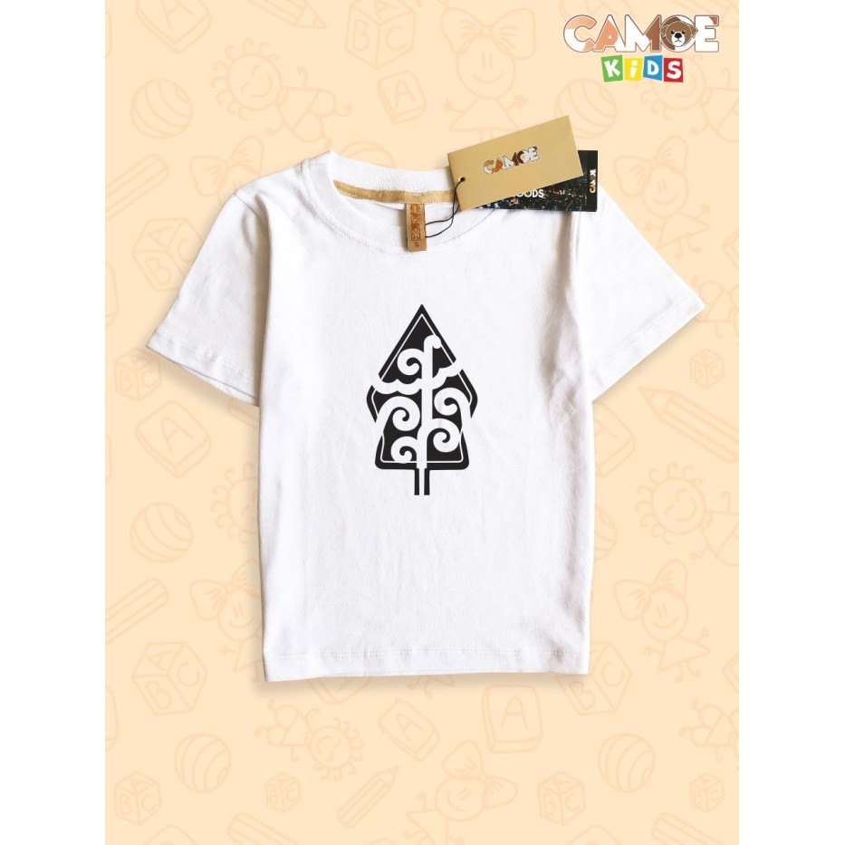 Kaos Baju anak Kids Wayang Indonesia batik