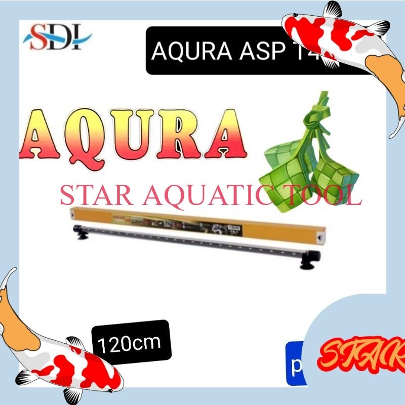 AQURA ASP T4 120 LAMPU LED AQUARIUM AQUASCAPE AQURA 120 CM