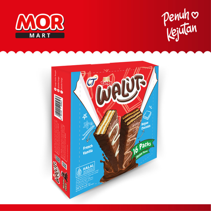 

Tango Walut Festive 240 gr [Belgian chocolate dan French Vanilla]