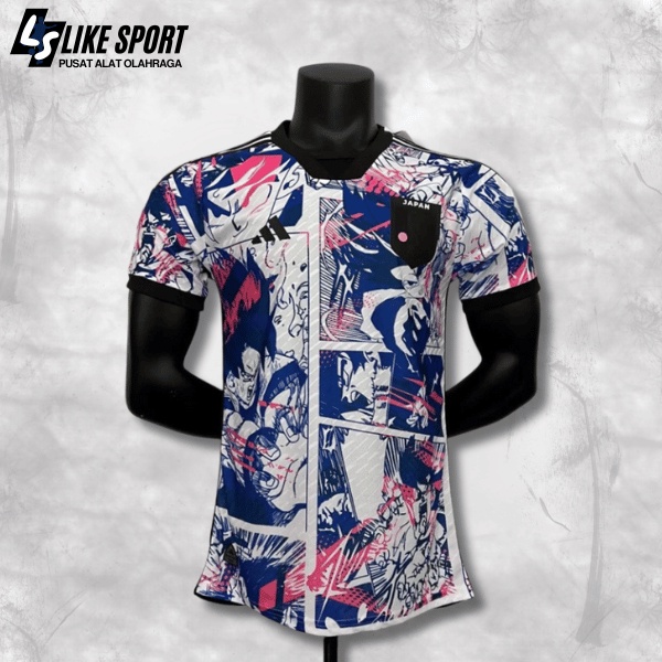 JERSEY BOLA PLAYER ISSUE JEPANG DRAGON BALL PI