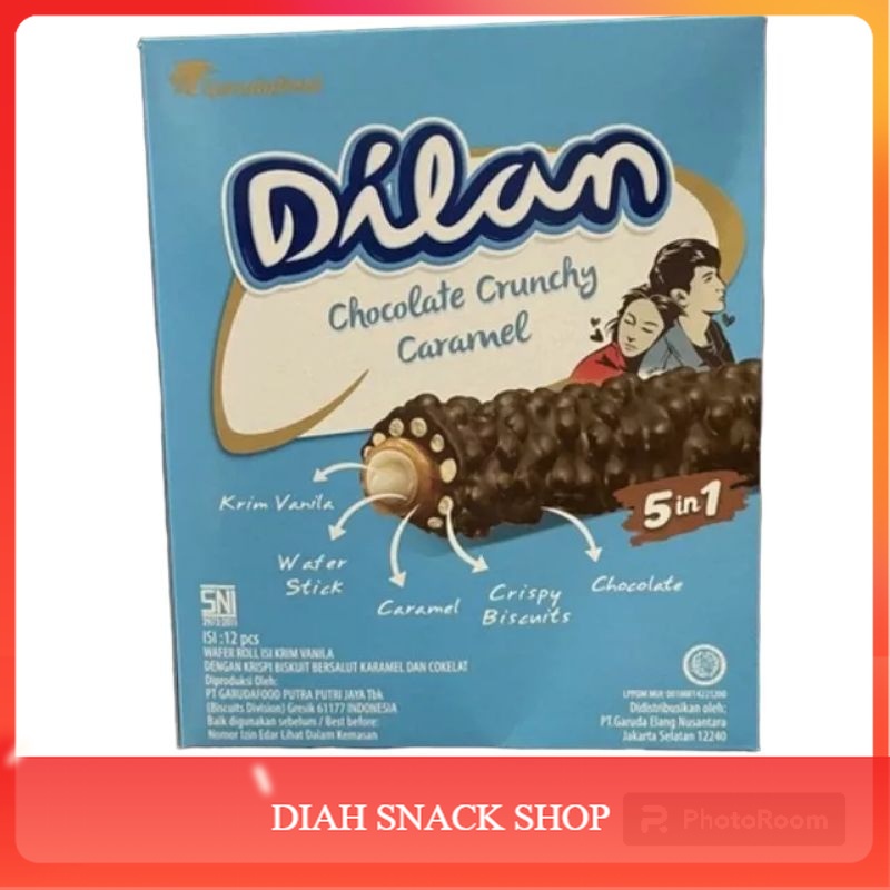 

DSS Dilan Coklat Cruncy Snqck Warung Toko isi 12 pcs