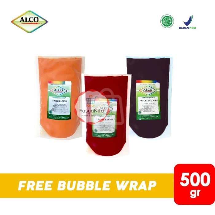 

Alco Pewarna Makanan Bubuk [500 gr] - Merah Ponceau - Merah Ponceau - FasyAnita Mart Denpasar