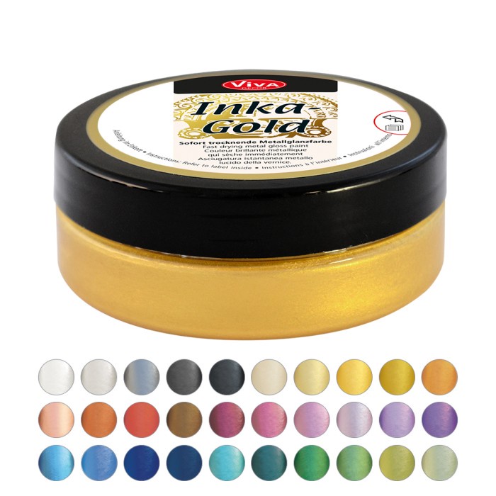 

Best Seller Inka Gold Cat Pasta Metallic Cream Paste Premium Cat Metallic Wax - Tester 5gr, Steel Blue