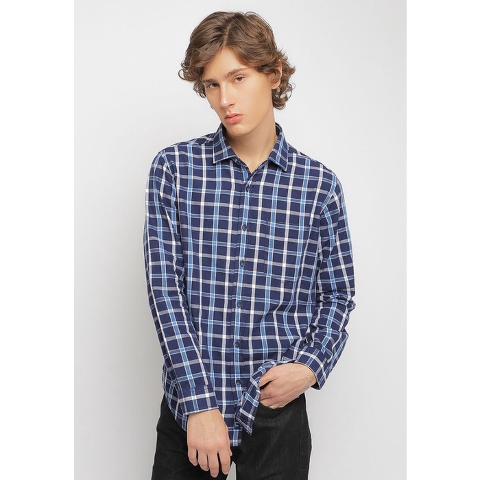 Kemeja Pria Lengan Panjang Lois Original L356